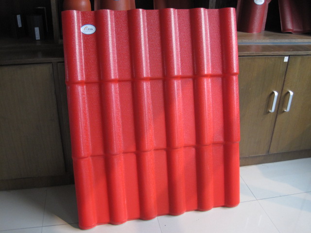 Bamboo shape roofing tile