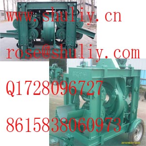 Wood debark or wood peeling machine 