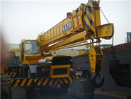 rough terrain crane for sell:KATO NK25A