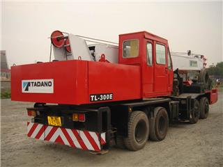 used truck crane for sell:Tadano tl300e