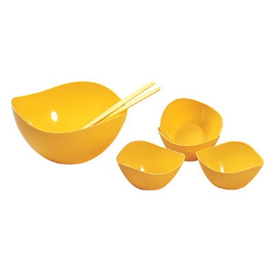 salad bowl&plastic salad bowl set