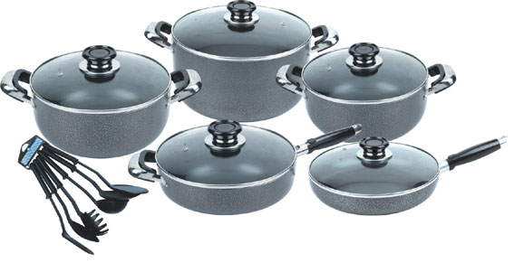 aluminum non-stick cookware set