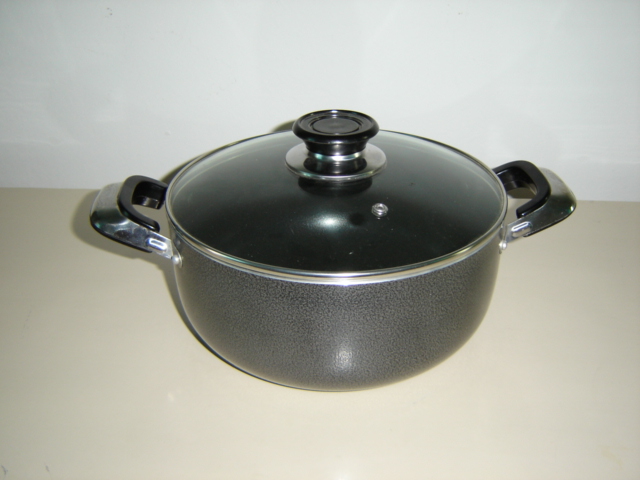 aluminum non-stick saucepot