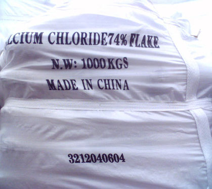 Calcium chloride flakes