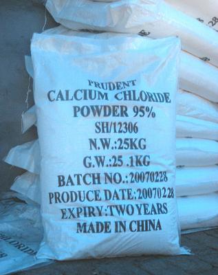 Calcium chloride prills