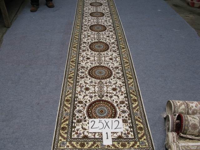 handmade silk carpet