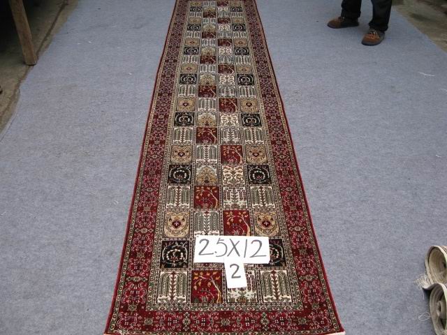 handmade silk carpet