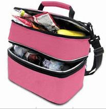 Lunch Bag with Front Zippered Mesh Pocket	