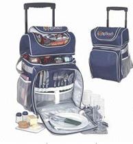 picnic rolling cooler bags with wheel