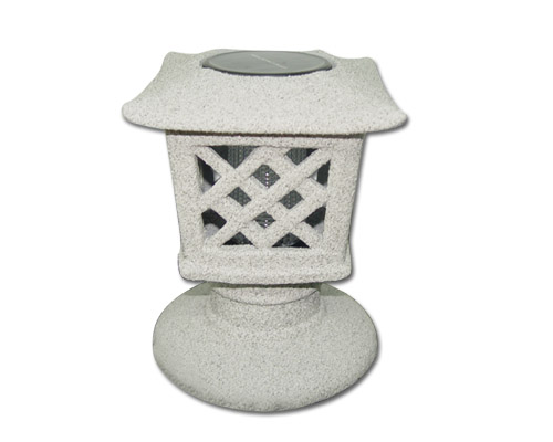 Ceramic Solar garden light