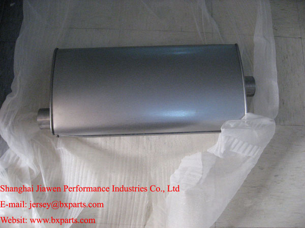 one in one out white muffler core