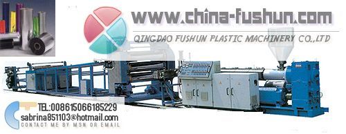 PP PE PS ABS PVC plate sheet production line