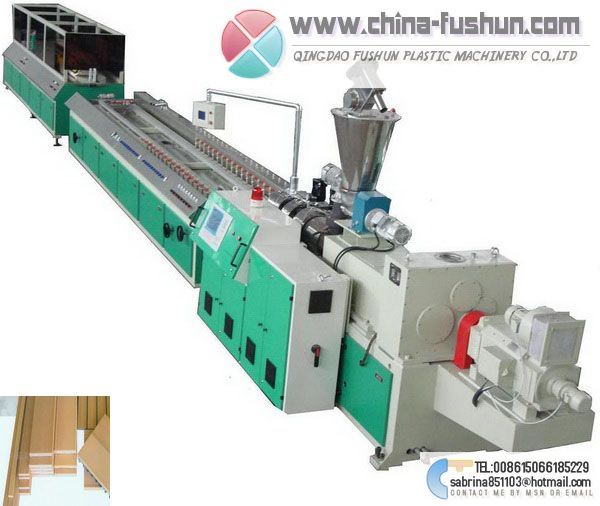 Wood Plastic Board Production line plastic machine