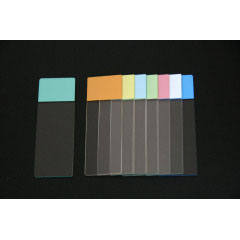 Color Frosted Microscope Slide