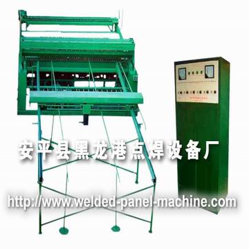 welded wire mesh panel fence machine