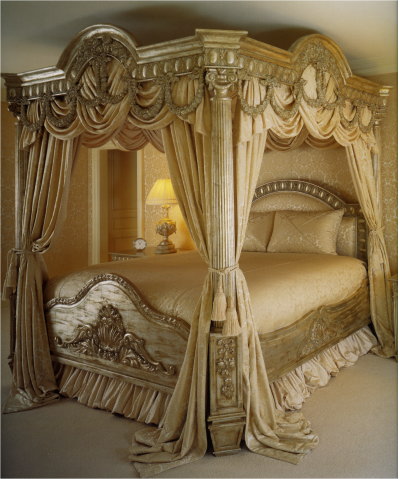 Luxury Louis Xv Bed