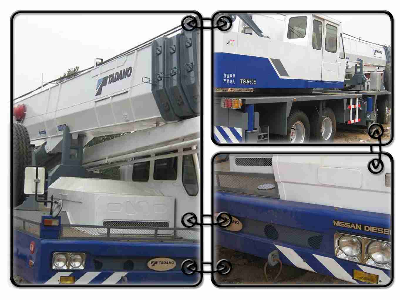 TADANO 80TON USED CRANE/TOWER CRANE