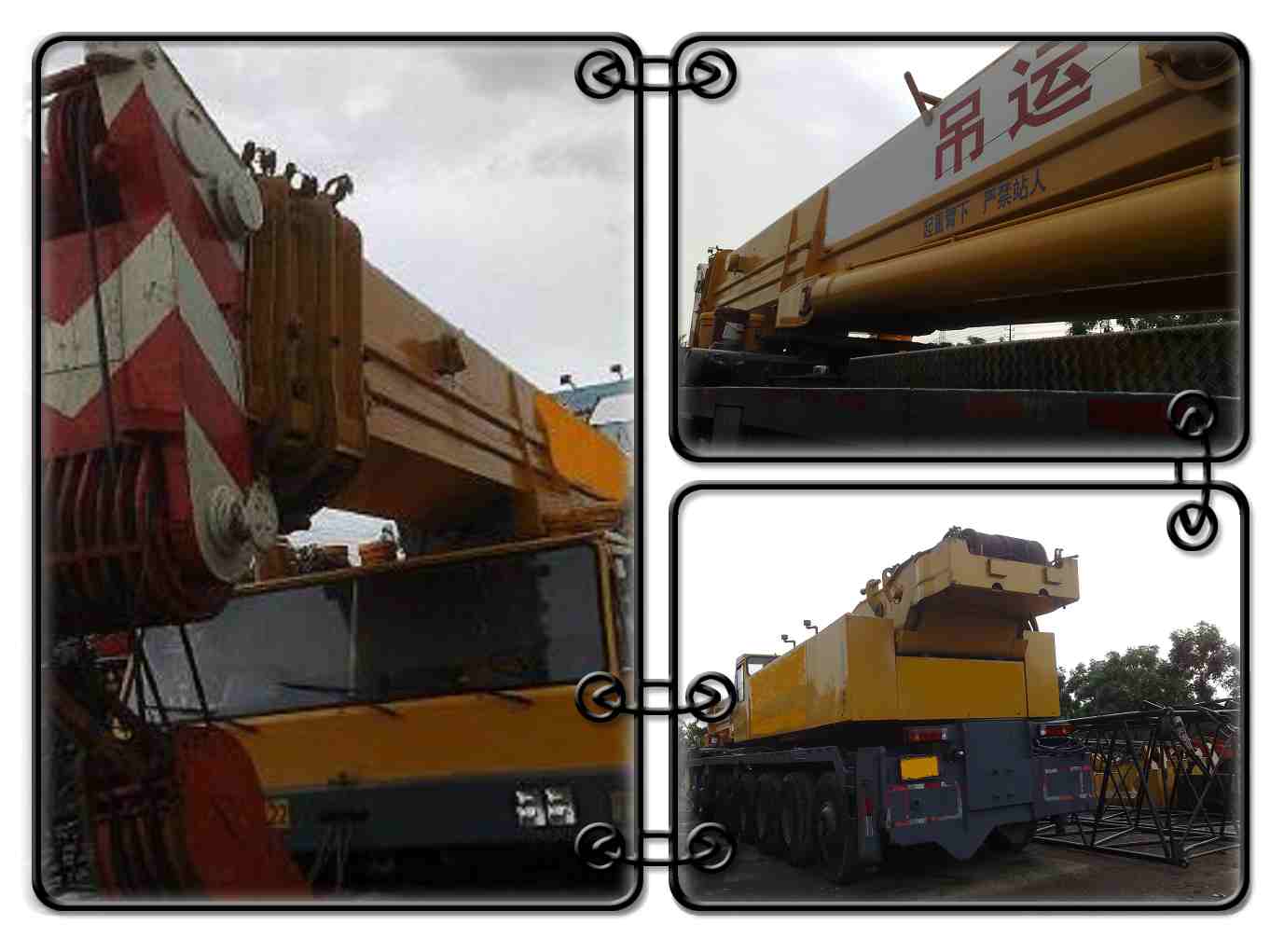 LIEBHERR 250TON USED CRANE FOR SALE IN HURRY