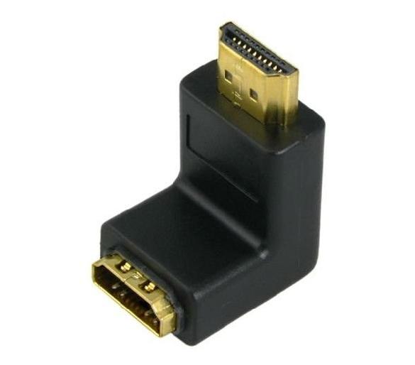 90?HDMI Male to Female Adapter