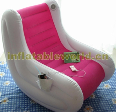 inflatable chair with speakers