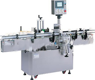 Automatic round labeling machine