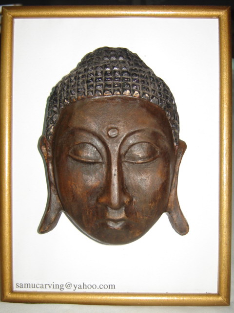 Buddha Wooden Mask