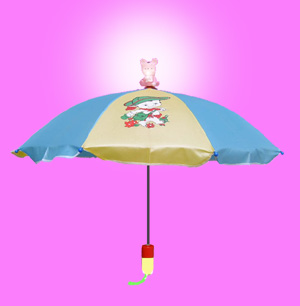 Featured melodious flash toy umbrella gift for children