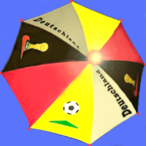 Happy Football-Fan umbrella for 2006 World Cup