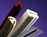 Silicone rubber extrusion profiles