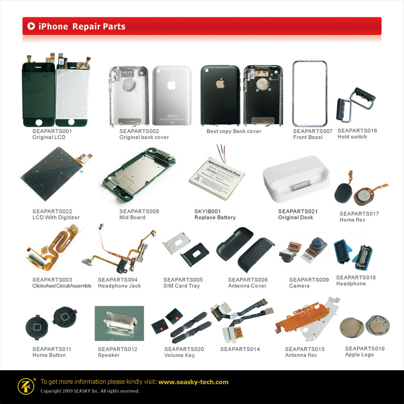 Apple iPhone Repair Parts