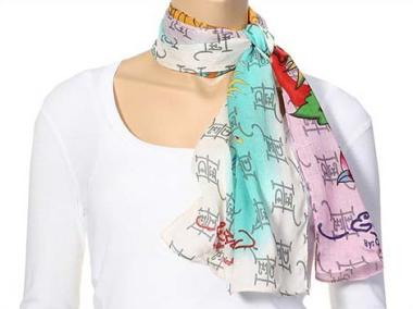 ED Women's Silk Scarf