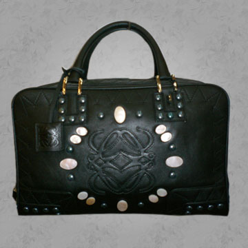 leather handbag