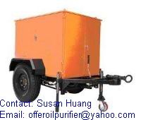 Mobile vacuum Transformer oil purification