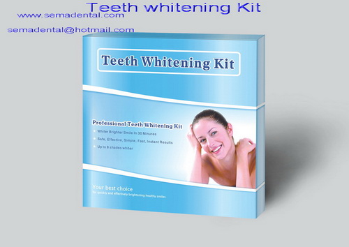 Teeth whitening gel kit 