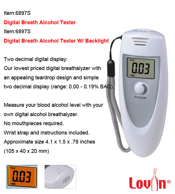 Digital Breath Alcohol Tester