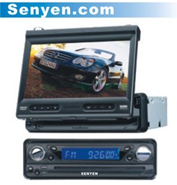7 Inch Car DVD player with TV/AM/FM/USB/MMC/MPEG-4