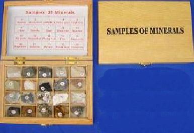 Mineral Sample Set - 20 pieces