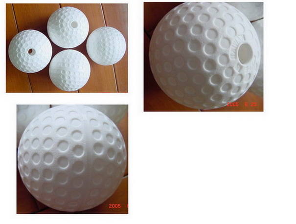 Dimpled Poly Baseballs For Pitching Machines