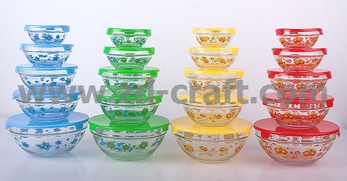 Glass bowl