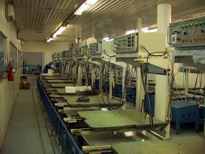 Air conditioner production line