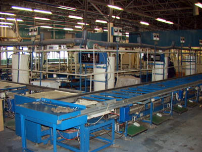 Air conditioner production line