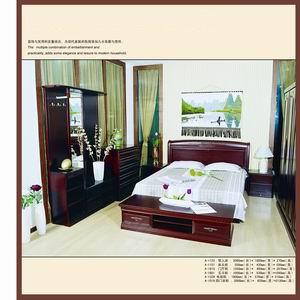 Wooden Bedroom Furniture Set