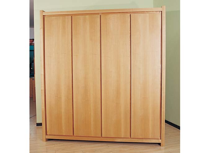 Solid Wood Wardrobe 