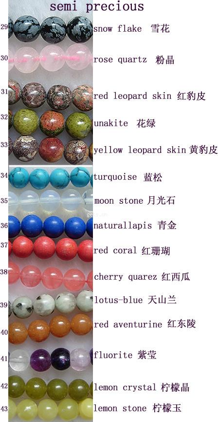 10mm semi precious beads loose stone