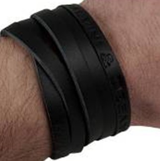 2011 pu leather wristband