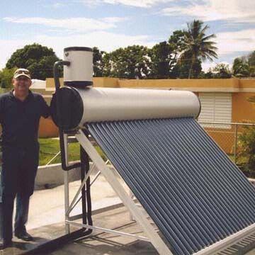 Compact Non-Pressure Solar Water Heater