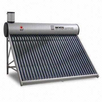 Solar Water Heater with Copper Coil Heat