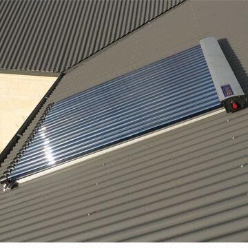 Flat Panel Vacuum Solar Collector