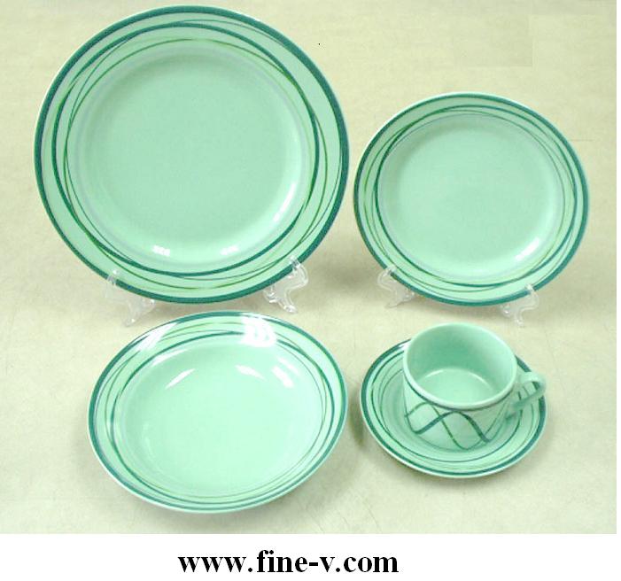 4pcs porcelain tableware