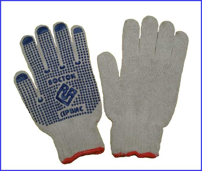 cotton work gloves